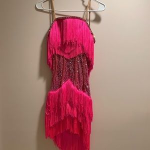 Latin dance dress